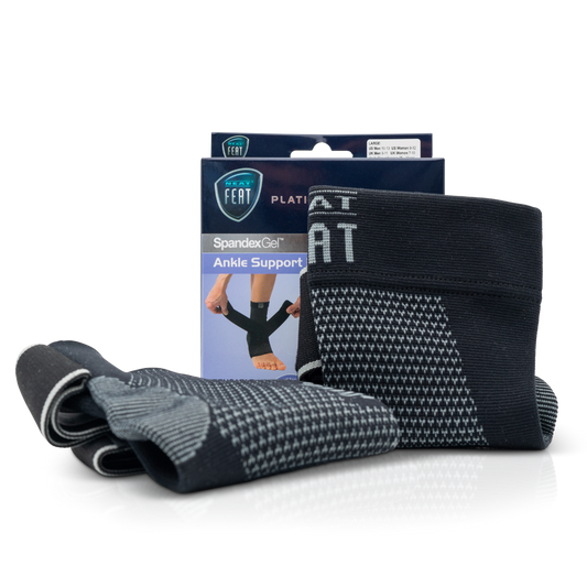 Platinum Series Spandex Gel Ankle Support Brace