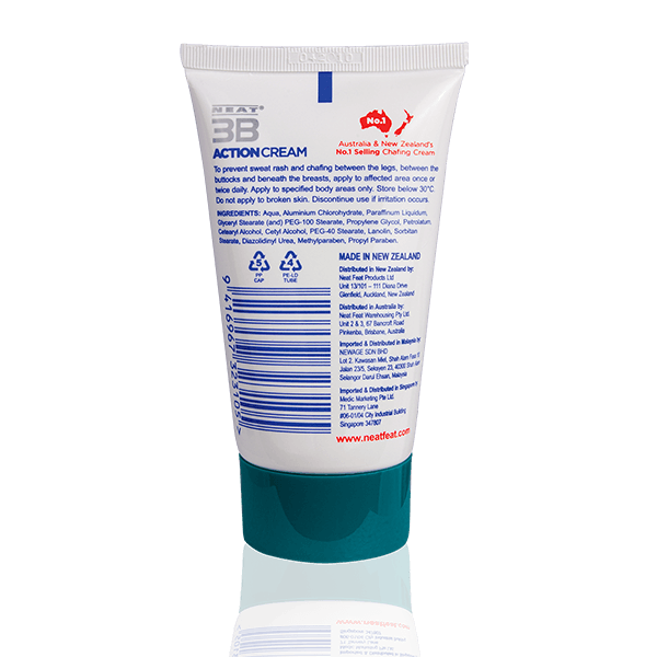 Neat 3B Action Cream 75g For Chafing – Neat Feat Foot & Body Care